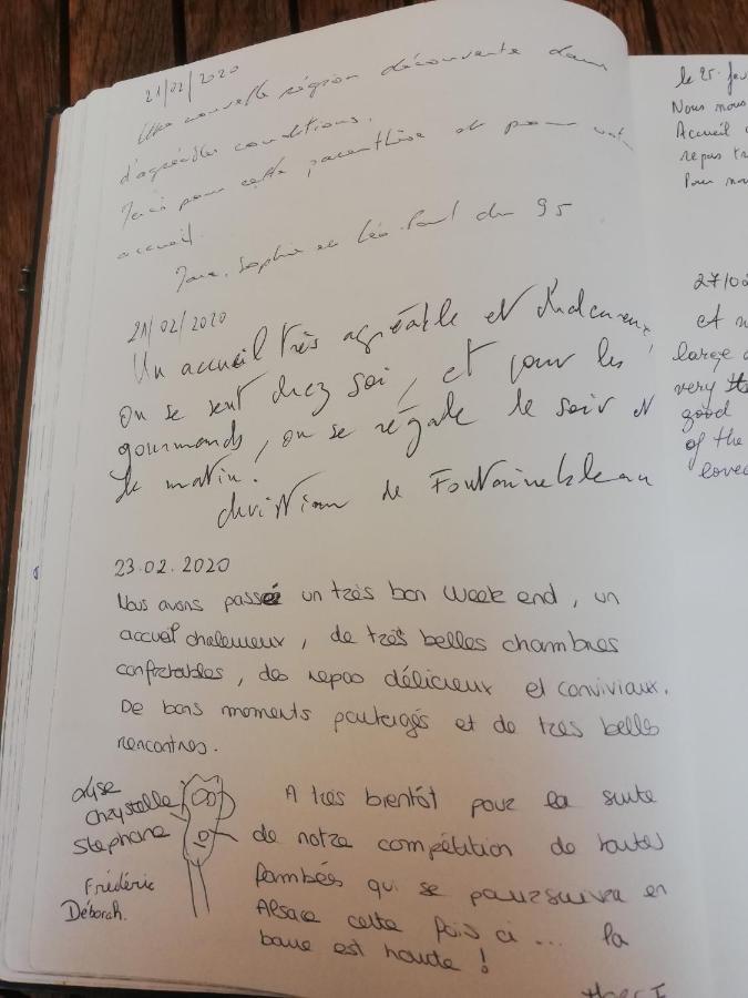 Chez MARLYSE Panzió Saint-Maurice-sur-Moselle Kültér fotó
